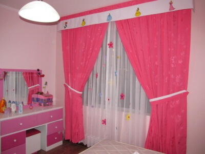 cortinas infantiles